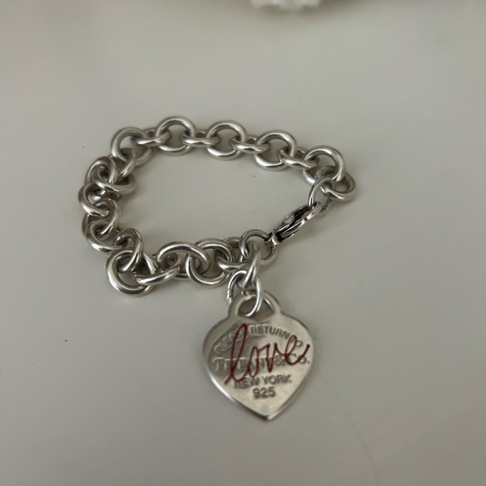 Tiffany Heart Tag Bracelet